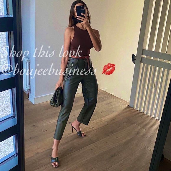 ZARA BNWT Brown Halterneck Bodysuit - Picture 7 of 10